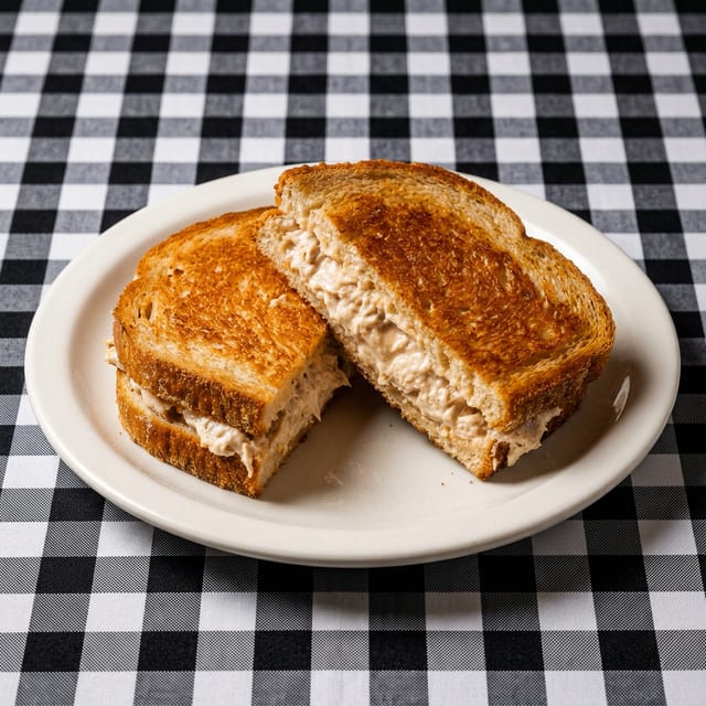 Tuna Melt Sandwich.
