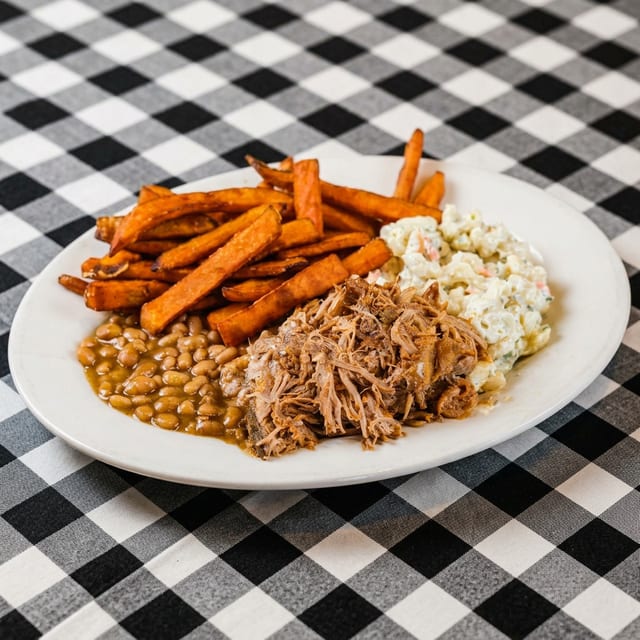 Pulled Pork Plate.