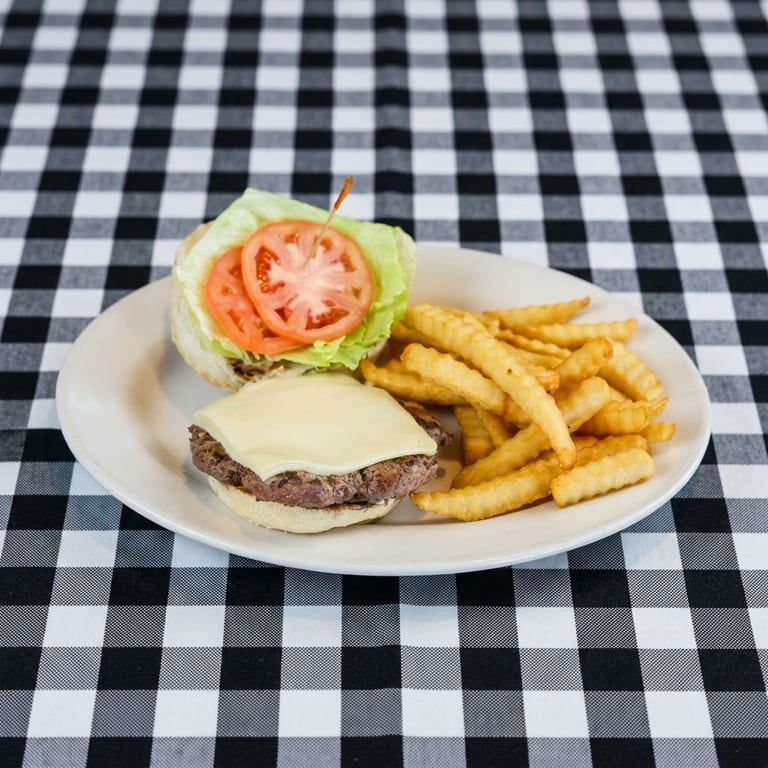 Indulge in Our Cheeseburger