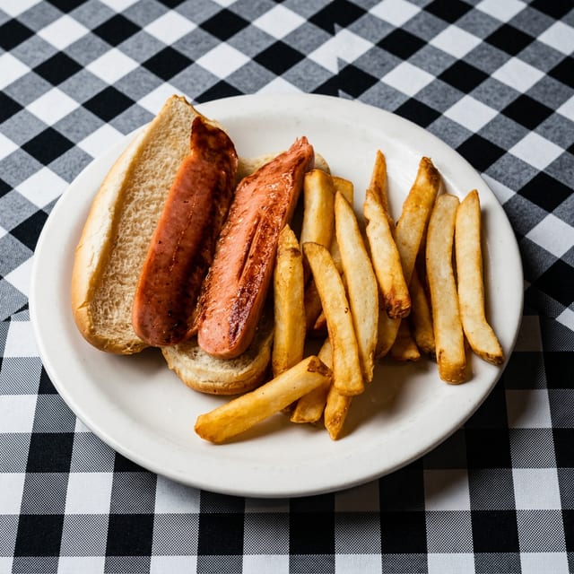 Kids Luca’s Hotdog.